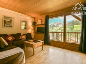 Bel appartement familial aux pieds des pistes, animaux bienvenus, balcon avec vue montagne - FR-1-391-103